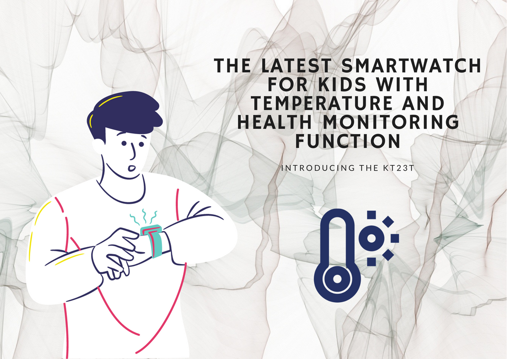 Introducing the KT23T: The Latest Smartwatch for Kids with Temperature and Health Monitoring Function
