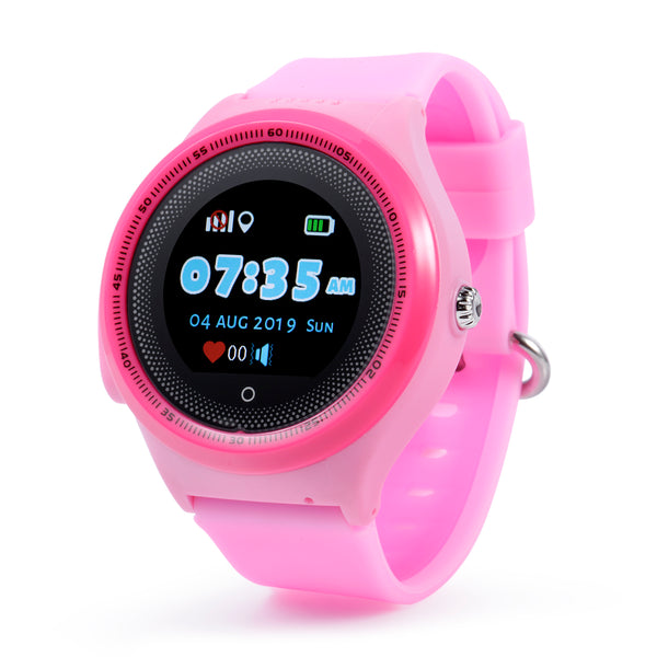Wonlex 2G  Kids GPS WIFI Calling Round Smart Watch KT06