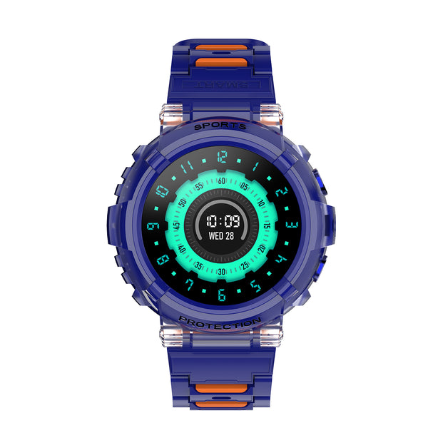 Kids Smart Watch KF02 Bluetooth Game Watch Transparent Case