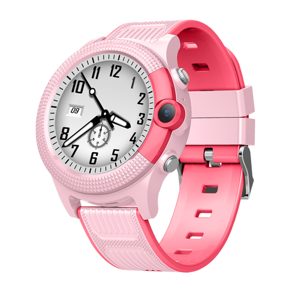4G CAT1 GPS SOS Videocall Children Round SmartWatch CT04