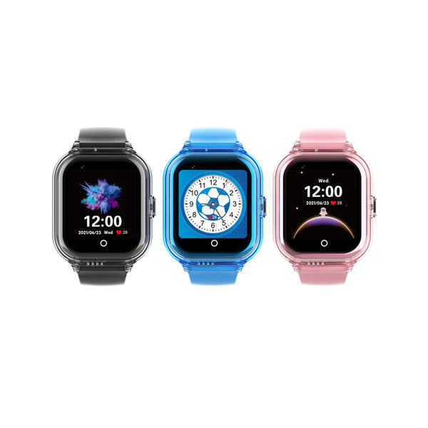 4G CT01 GPS SOS Kids Security Gift SmartWatch with Transparent casing