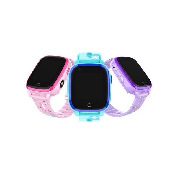 Wonlex 4G Cartoon Strap Kids Time GPS WIFI Kids Video Calling Smart Watch KT10