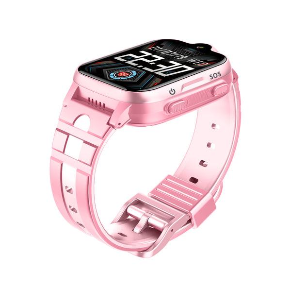 4G CT08 GPS Big Screen SOS Videocall Children SmartWatch CAT1