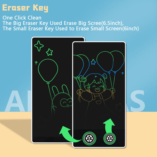 6.5inch Portable size LCD Double-Sided Writing Tablet board DN065_EU