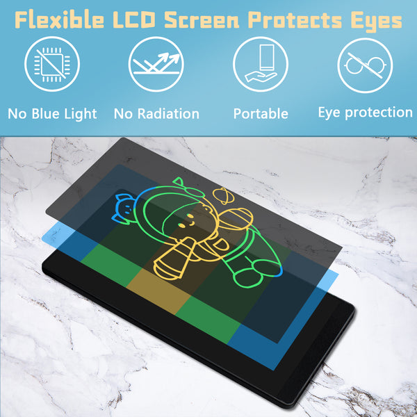 6.5inch Portable size LCD Double-Sided Writing Tablet board DN065