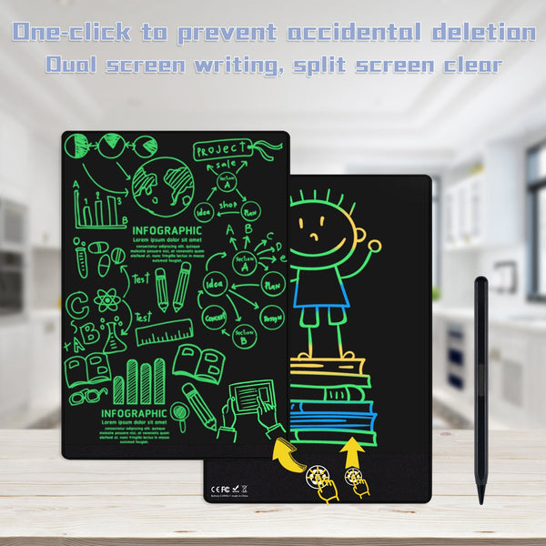 9.5inch Color Creative Dust-free LCD Double-Sided Writing Tablet DN095B_EU