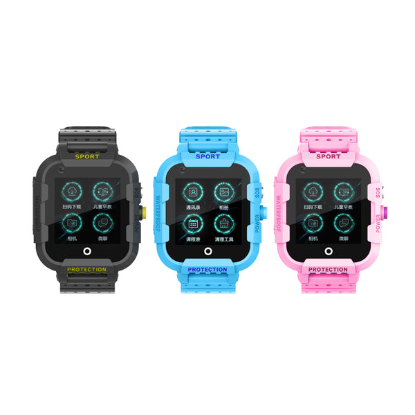 Wonlex 4G LTE GPS WIFI Kids Video Calling Smart Watch KT12 Android 4.4