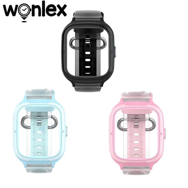 Detachable Wonlex KT23 Strap Case for Kids GPS Smart Watch Accessories 1 Set: Wonlex Watch Strap
