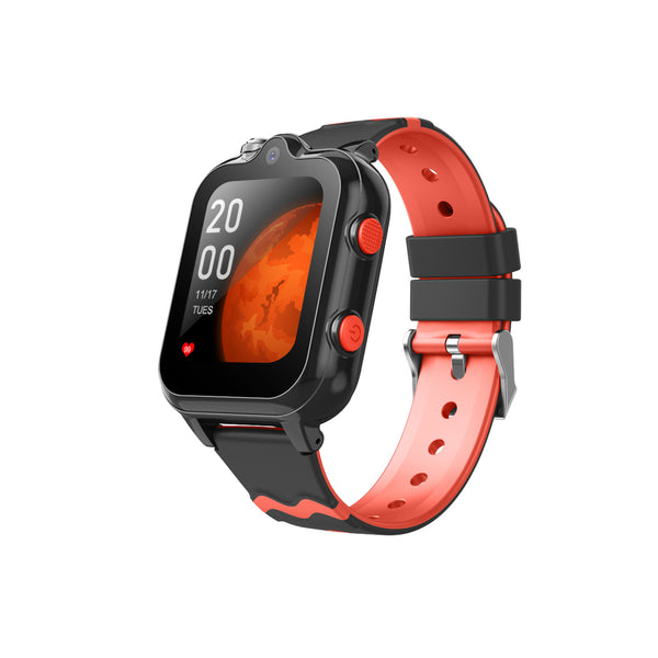 New 4G Android Hot Sale Dual Camera Big Screen GPS SOS Videocall Kids SmartWatch KT18