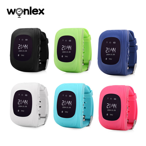 Wonlex 2G Kids LBS WIFI Tracker SOS Calling  SmartWatch Q50