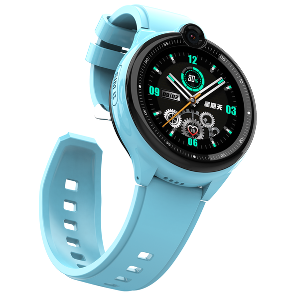 Wonlex 4G Round GPS WIFI Video Calling Kids Smart Watch KT26