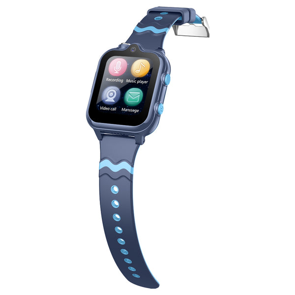 New 4G Android 8.1 Hot Sale Dual Camera Big Screen GPS SOS Videocall Kids SmartWatch KT18  Support Whatsapp