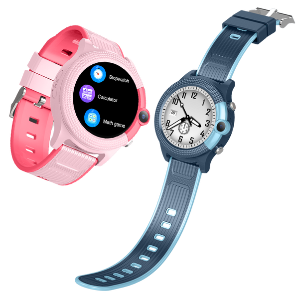 4G CAT1 GPS SOS Videocall Children Round SmartWatch CT04